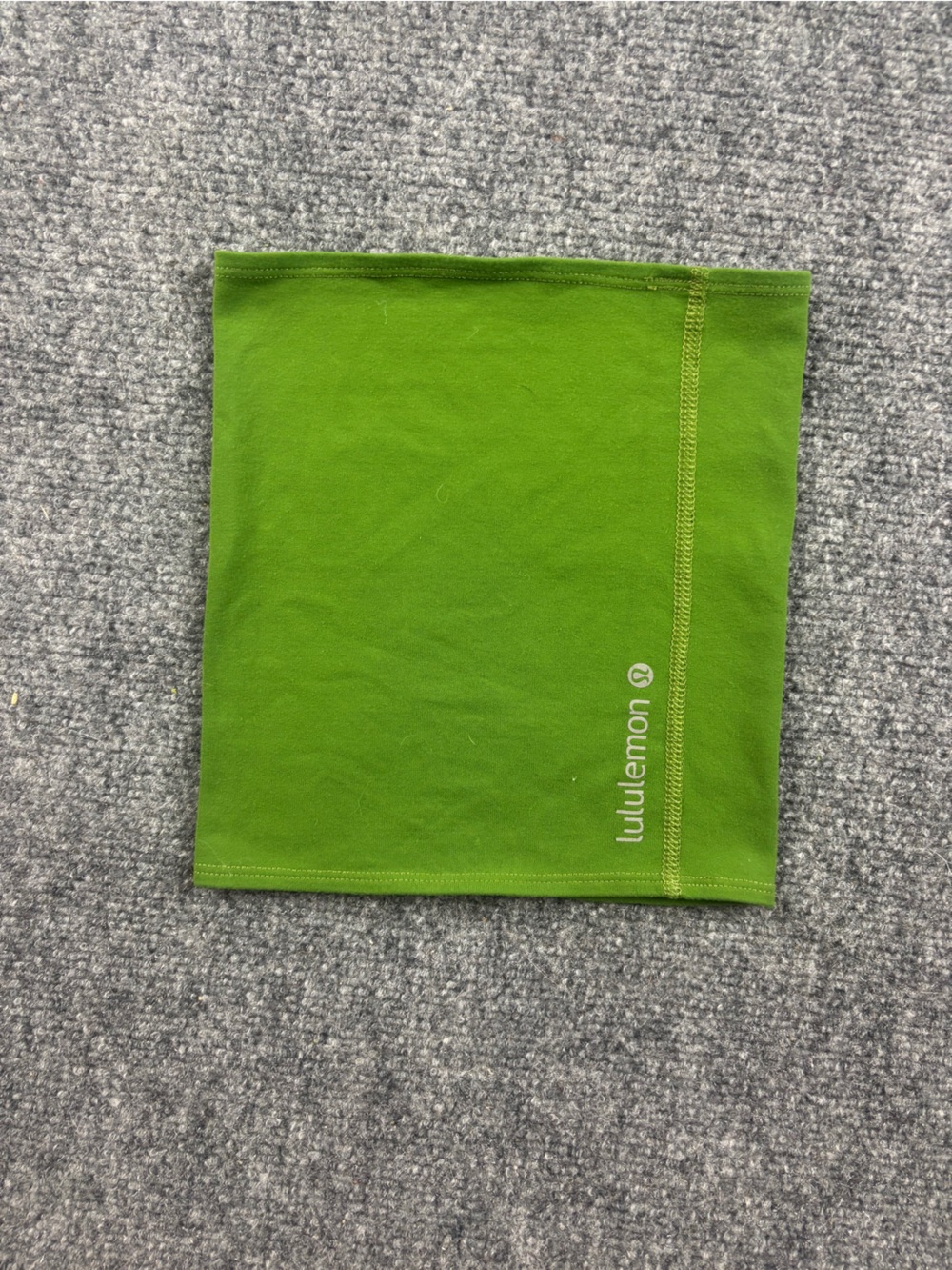 LULULEMON Green Running Neck Warmer One Size Fits Most